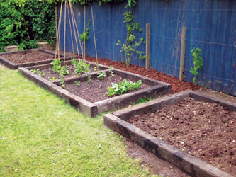 muddy boots landscaping pictureBed and border development